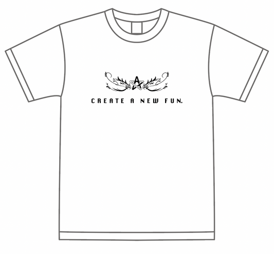 ALT CANFモノトーンロゴTシャツ