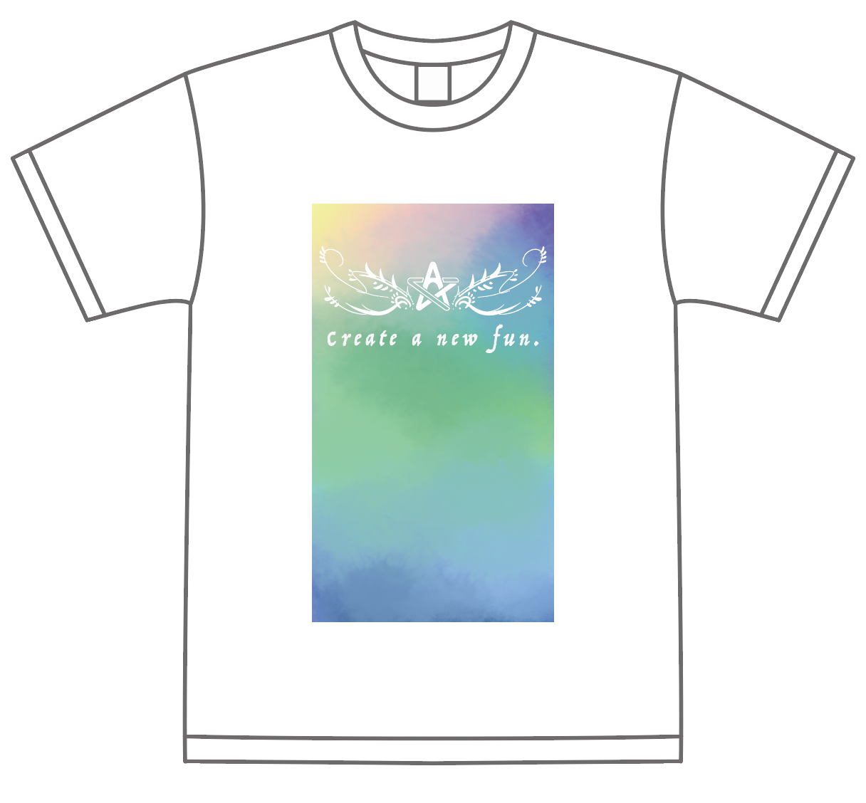 ALT CANFロゴTシャツ