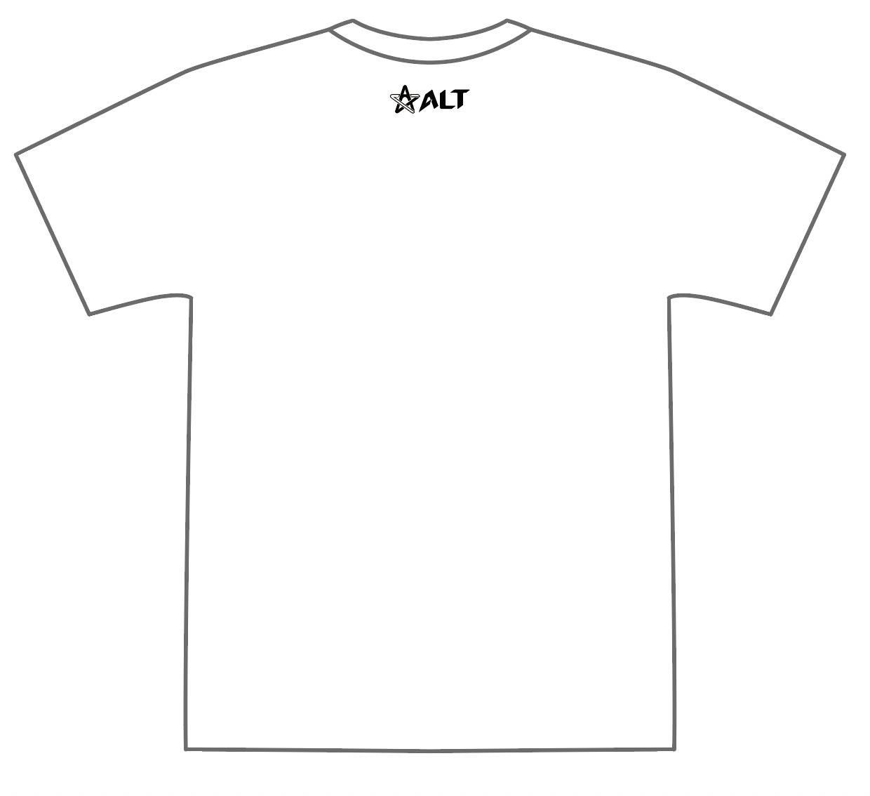 ALT CANFロゴTシャツ